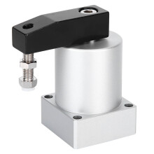Clamping Corner Press Rotary Pneumatic Cylinder Air Swing Tool90Degree Angle Double Acting High Quality Aluminium Alloy Maximum Operating Speed