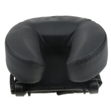 Soft Massage with PU Leather Cover - Removable & Adjus Salon, Spa Head Rest Black