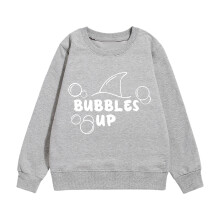 Kids Letter Print Warm Sweatshirt – Soft Long Sleeve Pullover Top, Cozy Casual Fleece Style, Fall Winter Daily Wear And School Outfit