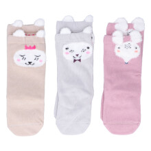 Breathable Kids Socks With Non Skid Sole, Warm Slipper Thermal Fleece Cute Animal Print Cozy Winter Footwear For Indoor Activities, Comfortable And