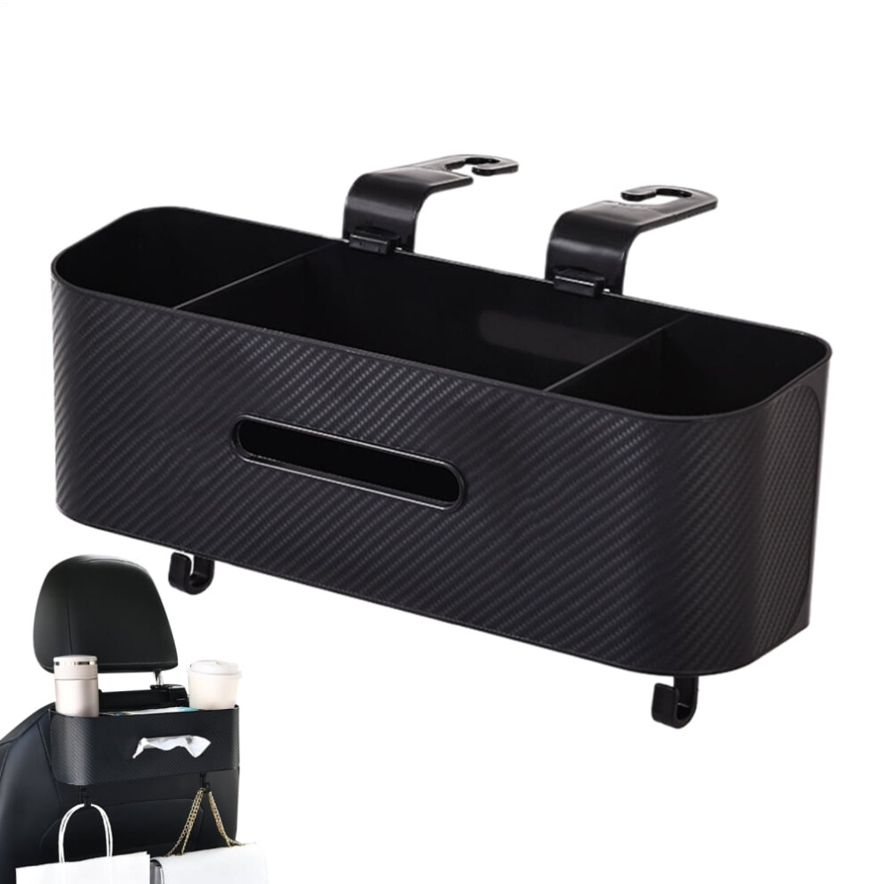 Car Seat Back Storage Box Auto Tissue Box Cover Large Capacity Organizer For Truck Rv Backseat Napkin Holder Feasible 9340959299188