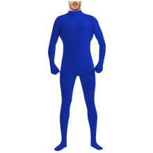 Macacão Zentai, roupa de corpo inteiro, poncho leve de invisibilidade para aventuras na noite de Halloween e roupas de festa.