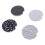 8Pcs Ceramic Porcelain Coasters Insulation Round Cup for 1
