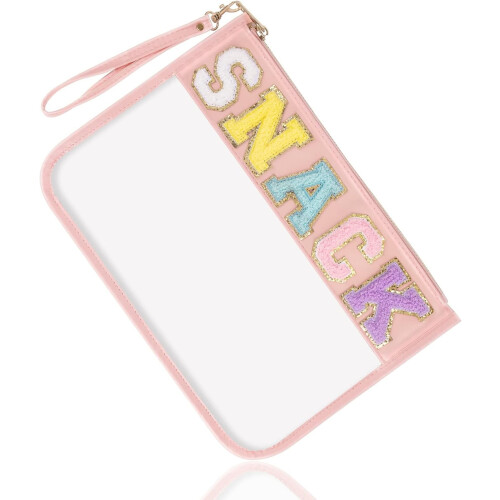 Transparent chenillebokstäver med mudd, PVC PU
