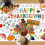 Thanksgiving coloring tablecloth turkey pumpkin theme 1