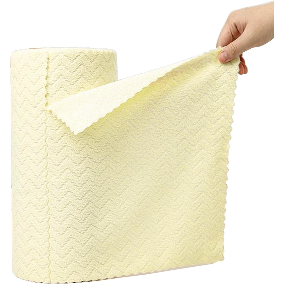 Microfiber Cleaning Cloths Roll 30-Pack Lint-Free Washable 9128909402235