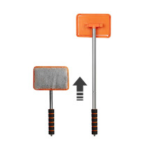 Ștergător telescopic de parbriz pentru răzuire a apei din mașină