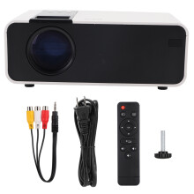 Ultra-Portable Projector With Long Life LED Lamp, Supports720P To1080P Resolution And Turbo Airflow Heat Dissipation, Ideal For Indoor Outdoor Use