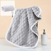 Asciugamano purificante e conciso, asciugamano in pile spesso e ad alta densità, panno morbido e assorbente, asciugamani da bagno 14x30 pollici per
