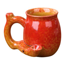 Kaffeetasse in Form einer Kaffeekanne, glasierte Keramik, 1 Stück