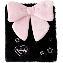 Classeur de cartes photo en peluche avec nœud papillon 3D A6