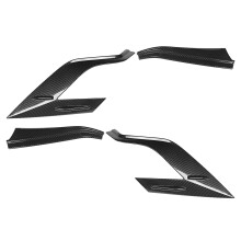 Tail Light Cover Trim In Carbon Fiber Style Compatible With Toyota Rav4Scratch Resistant Durable And Long Lasting Waterproof Luxury Look High
