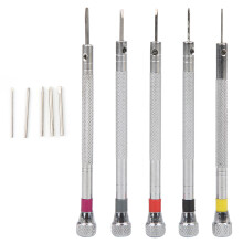 Set di cacciaviti di micro precisione facili da usare con design ergonomico, kit di cacciaviti di alta qualità per la riparazione di occhiali, in