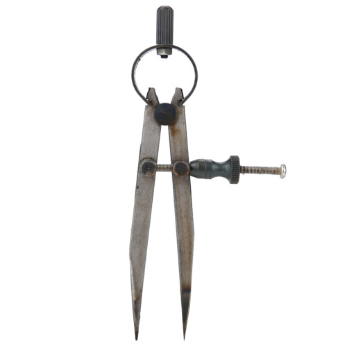 Precision Angle Divider Rotating Craft Tool With Hardened Points For Leathercraft And Mechanical Scribing