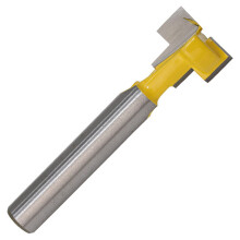 Carbide Wood Milling Cutter Shank Router Bit Wood Groove Milling Cutter Anti Kickback Design T Track Slotting Cutter Suitable For Various Wood Types