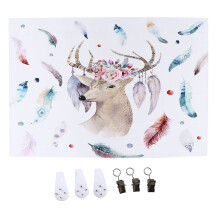 Waterproof And Durable High Definition Computer Printing With Environmentally Friendly Ink Bright Color That Does Not Fade Hand Or Machine Washable