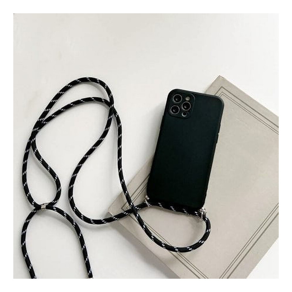 Mint Liquid Silicone Crossbody Necklace Strap Lanyard For Iphone 13/12/12 Pro/11/Xr/Xs/8/7/6S/Se2 Green 9170372334162