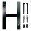 Floating House Number Acrylic Digital 1 Set 1