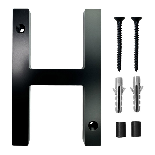 Floating House Number Acrylic Digital 1 Set