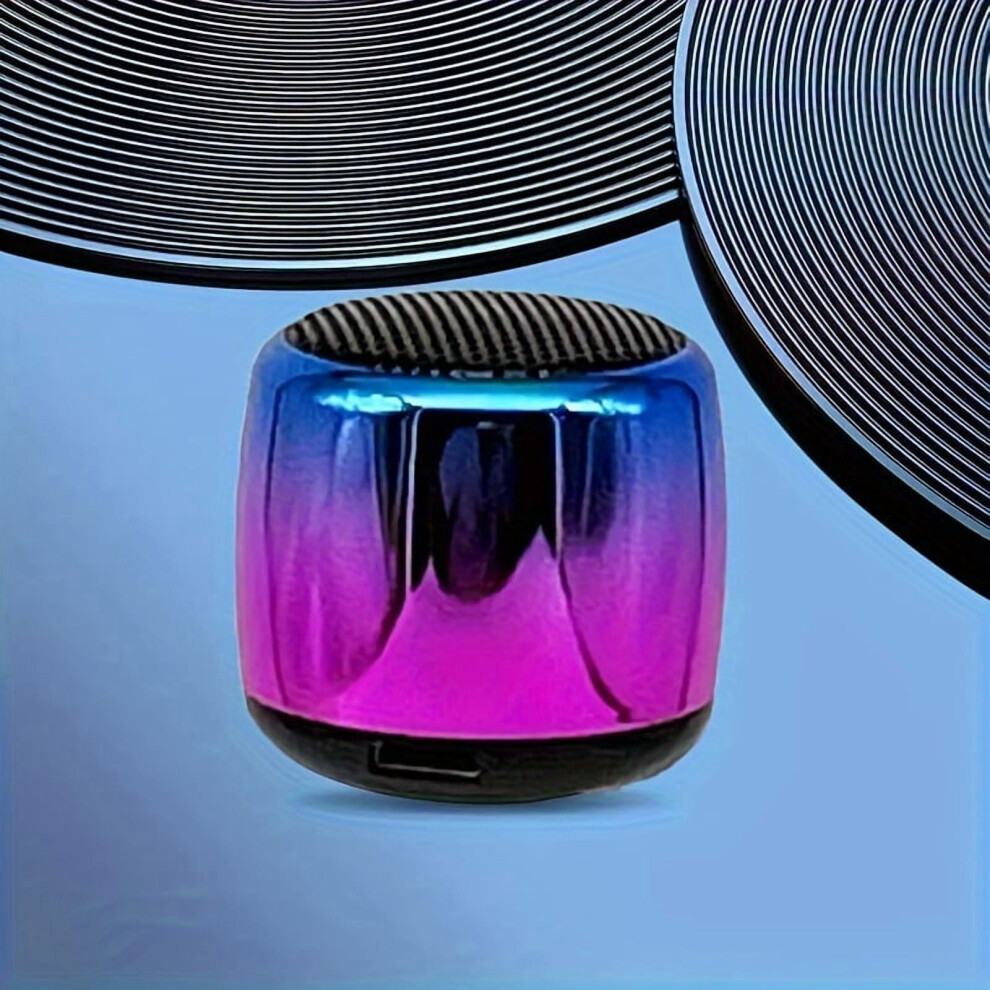 Mini Wireless Lanyard Speaker With 360 Sound, Tws Pairing, Mic & Usb Charging Â Thumb-Sized Electroplated Design For Home, Gym, Outdoors 9181073389580