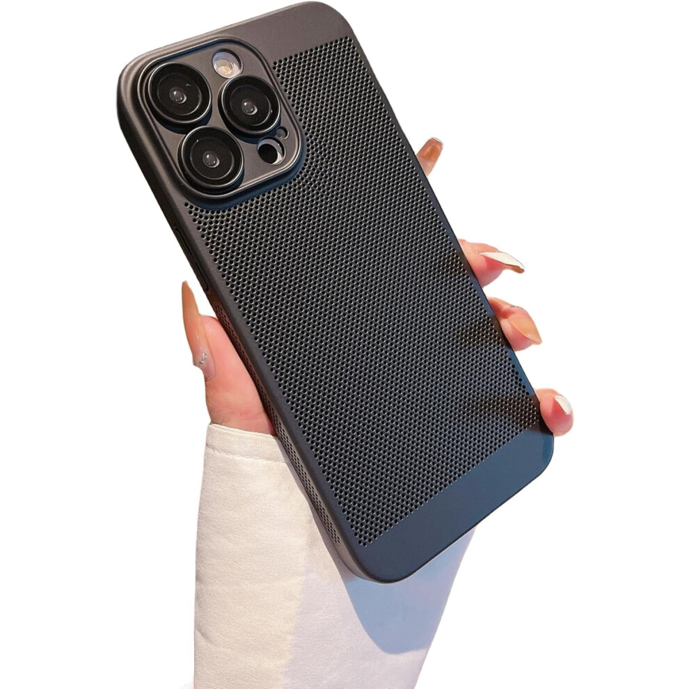 Mesh Heat-Dissipating Frosted Pc Phone Case For Iphone 15 902370166846
