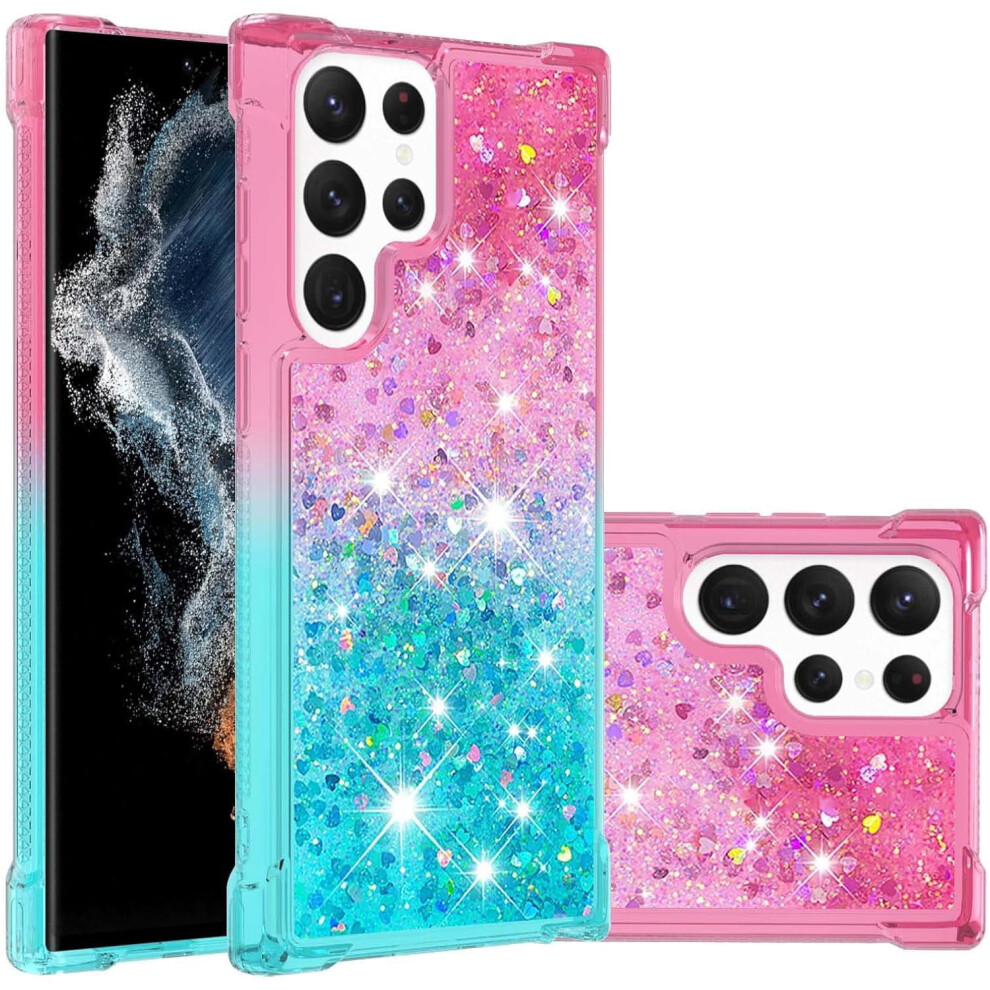 Liquid Glitter Case For Samsung Galaxy S23 Ultra Shockproof 9336866107241