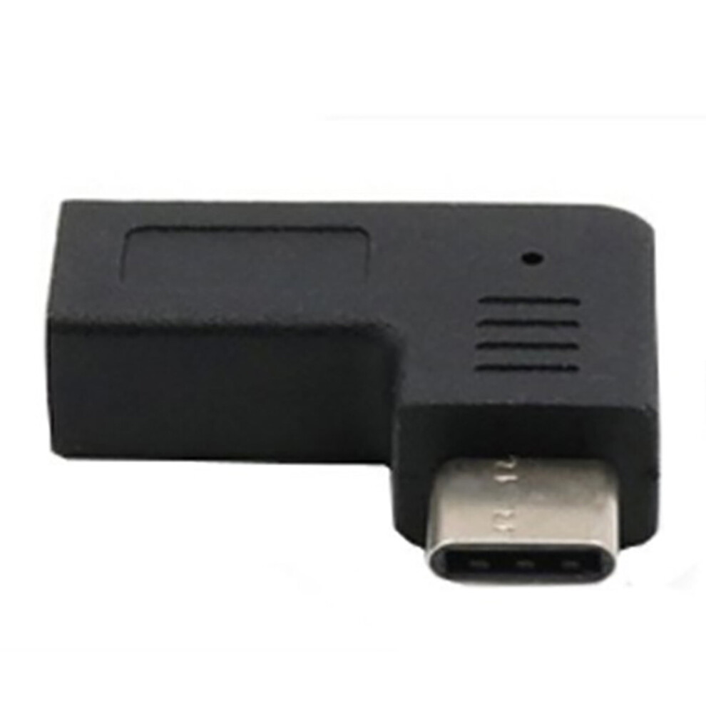 Portable Usb To Usb C Adapter 90 Degree Bend Converter Support Charging & Data For Tablets Phones Game Console 9181073386985