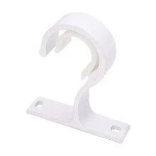 Aluminium Alloy Curtain Rod Installation Hook Hanger Heavy Duty Support Bracket for Home Fixing Clip Storage Rack