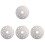 4Pièces Plaques Conduction Argent Accessoires Cuisine Casserole 1