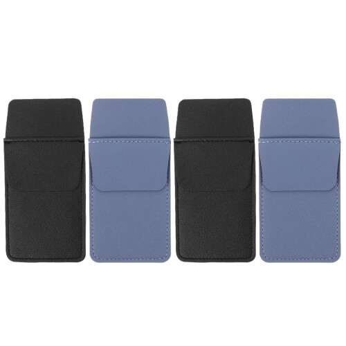 4Pcs Professional PU Pocket Protectors for Nurses Multi-Color