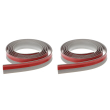 2Pièces Strip De Sol Gris Flexible Autocollant Pour Intérieur