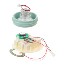 DIY Snow Globe Craft Plastic White with Battery Box and Stopper