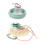 DIY Snow Globe Craft Plastic White with Battery Box and Stopper 1