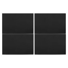 4Pcs Metal Aluminum Plates Black Engraving Blanks for Craft Projects