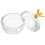 Bol Dappen Ongle Cristal Transparent Design Grenade Polyvalent 1