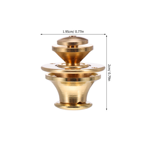Bag Closure Lock Brass Press Stud Fastener 2