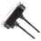 Silver Dual Flush Toilet Push Button Durable ABS Replacement 10