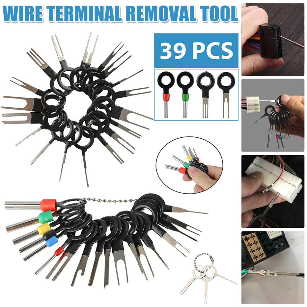 39Pcs Car Wire Terminal Removal Tool Kit 6481414506434