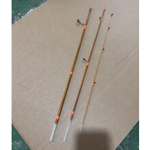 (Yellow 3-section stems (straight)) Carbon Fishing Rod - Durable, Telescopic, Perfect Gift