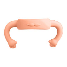 Manici in morbido silicone per biberon: pratici manici per il trasporto, compatibili con la maggior parte dei biberon.