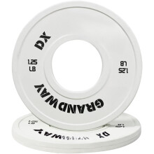 Disques de musculation Fitness Change (paires de 1,25 lb/2,5 lb/5 lb) – Disques de musculation olympiques compatibles avec les barres de protection