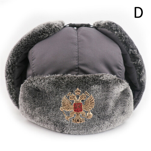 (D) Bonnet Ushanka Russe Hiver Imperméable