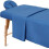Massage Table Sheets Set (3pcs) – Microfiber, Soft, Stain & Wrinkle Resistant, Flat + Fitted + Cradle Cover – Dark Blue 1