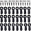 Picture Frame Turn Button Fasteners Set, 100 PCS Backing Clips Hardware 1