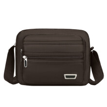 Borsa a tracolla da uomo, marsupio per il tempo libero e lo sport, borsa a spalla, marrone