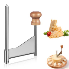 1 pezzo di rotella arricciaformaggio professionale in acciaio inossidabile con lama affilata compatibile con accessori da cucina per burro e