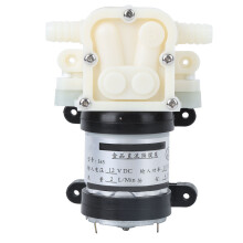 Lågbrusande membranpump Vattenkylningspump Självsugande pump Stabil prestanda Livsmedelsklassade material Stötsäker design Används ofta Lång