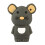 Μονάδα Flash Rabbit Pendrive σε σχήμα χοίρου σε σχήμα γελοιογραφίας, αδιάβροχη, υψηλής 1