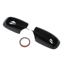 Spiegelkappenset inclusief 3M-tape voor Chrysler 300 en Dodge Charger 2011-2020. Slagvast, glanzend zwart.