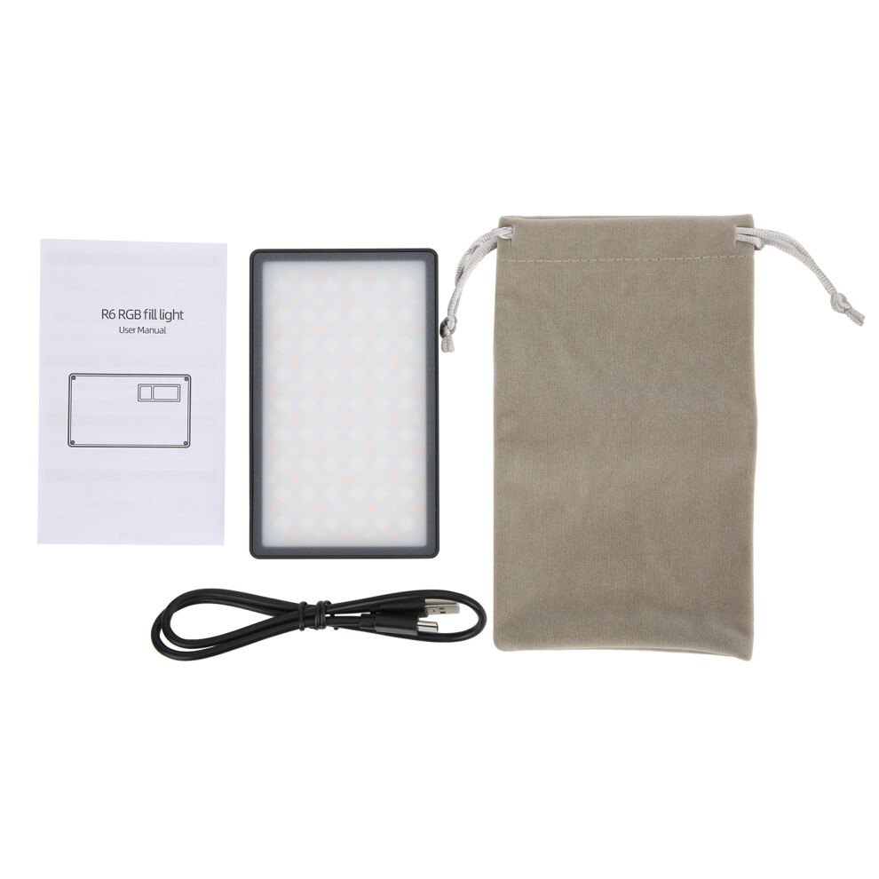Adjustable Color Temperature Dimmable Bi-Color Led Rgb Led Video Cri98+ Ing Long Battery Life Portable Photography S Built-In Light 9191629367986